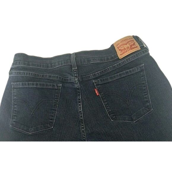 Levi's Womens 505 Size 12 Blue Straight Leg Jeans 31x32 - Picture 3 of 7